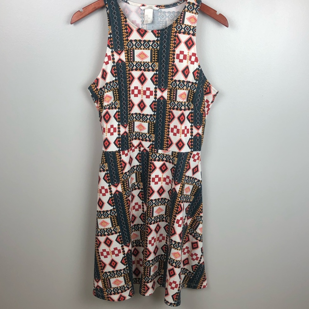 H&M tribal tank dress